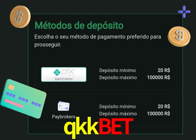 O cassino qkkbet oferece uma grande variedade de métodos de pagamento